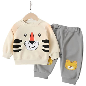 CAT NEW POOH KIDS WINTER PANEL TRACKSUIT