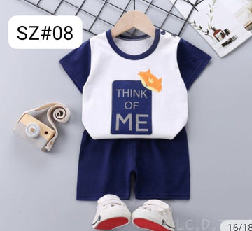 THINK FOR ME PATTERN PRINTED KIDS WEAR